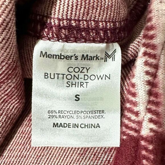 Member's Mark Women's Cozy Button Down Size Small - Picture 11 of 13